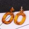 Suijue Jewelry, Модные Геометрические Акриловые Серьги, Клипсы, Персонализированные Модные Серьги, Серьги.