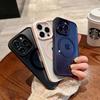Магнитное крепление для макарон подходит для чехла для мобильного телефона iPhone17, прозрачный акриловый силиконовый с мягким краем, противоударный жесткий чехол для Apple 16.