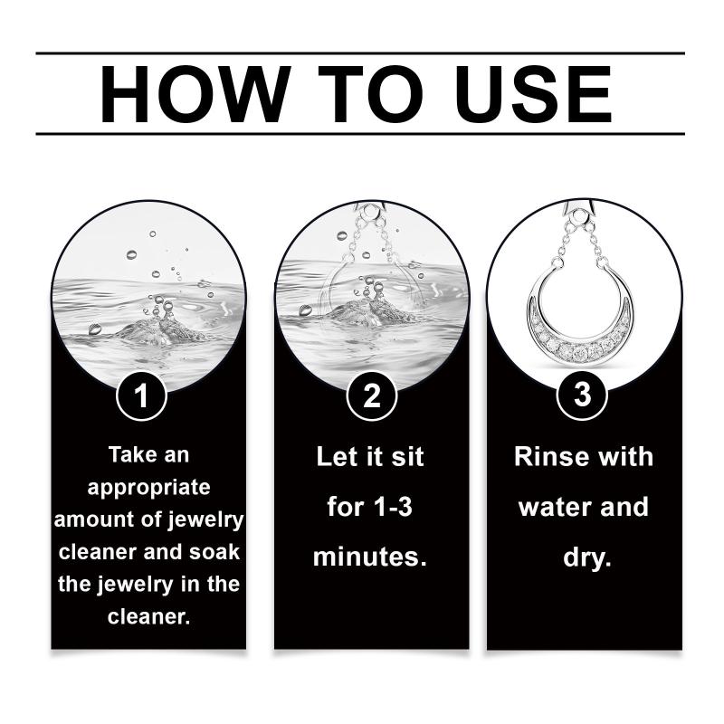 100 мл Раствор для чистки ювелирных изделий Для золота, серебра, очков, часов, колец, полировки бриллиантов, удаления грязи, придания блеска Для ультразвуковой машины