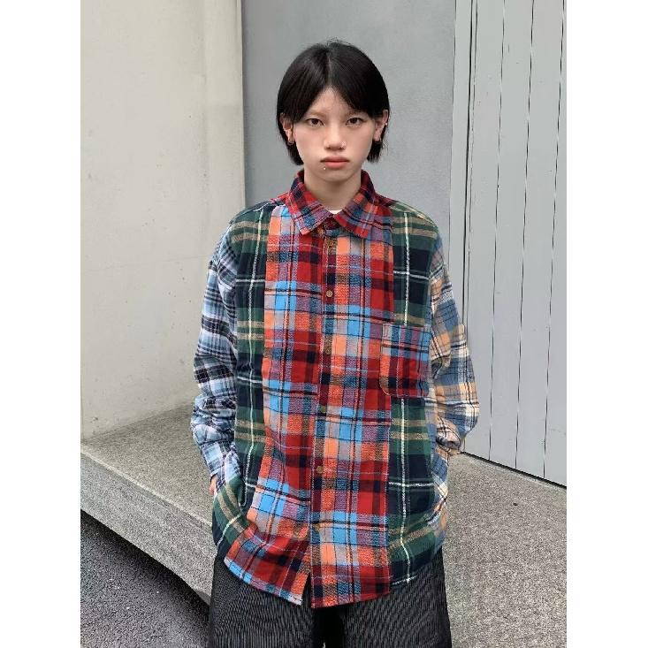 Рубашка с длинным рукавом с буквенным принтом 2024 года в японском стиле в стиле Гонконга, свободная рубашка для мальчиков, летнее модное универсальное повседневное пальто