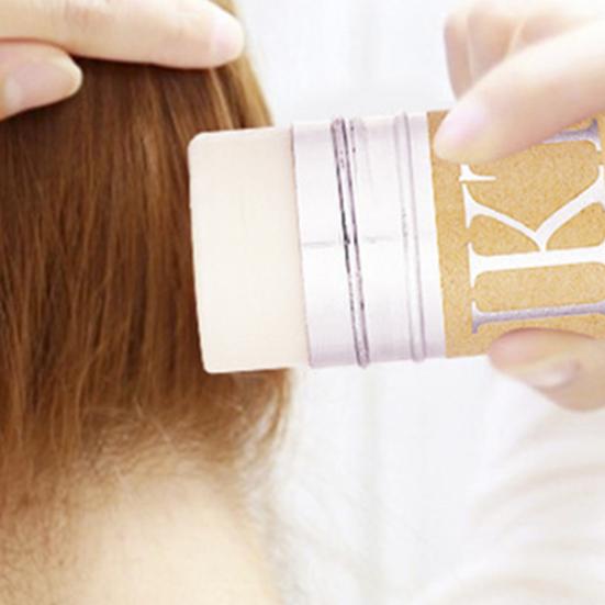 75 г восковая палочка для укладки волос, освежающий легкий в форме аксессуар для волос, прочный природный эластичный увлажняющий палочка для отделки волос для салона