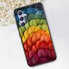 Colorful Leaves Case for Samsung Galaxy A51 A53 A54 A31 A52 A12 A13 A21s A22 A32 A11 A22 A33 A41 A52s A73 A14 TPU Phone Cover