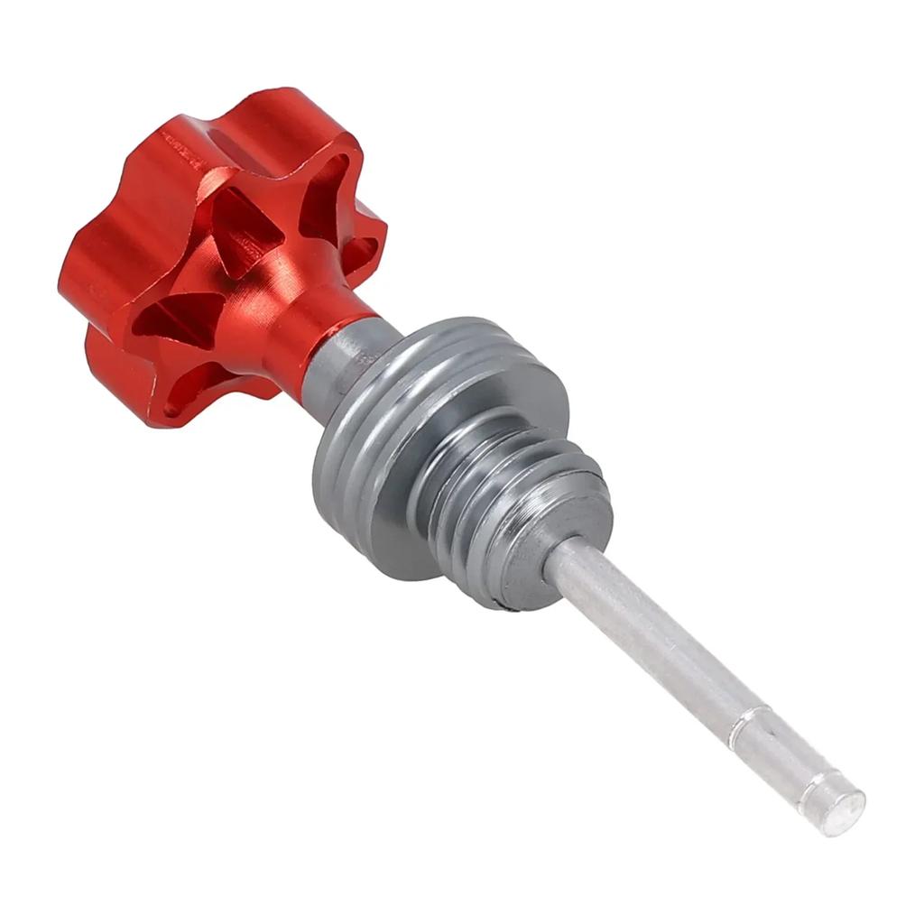 Крышка заливной горловины масляного щупа для скутера, мотоцикла, картера двигателя, указатель уровня масла, масляный щуп для бензина, алюминиевые наклейки для проверки уровня масла