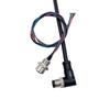 M12 Shielded Elbow Waterproof Connector for Sensor Automation Wiring Harness