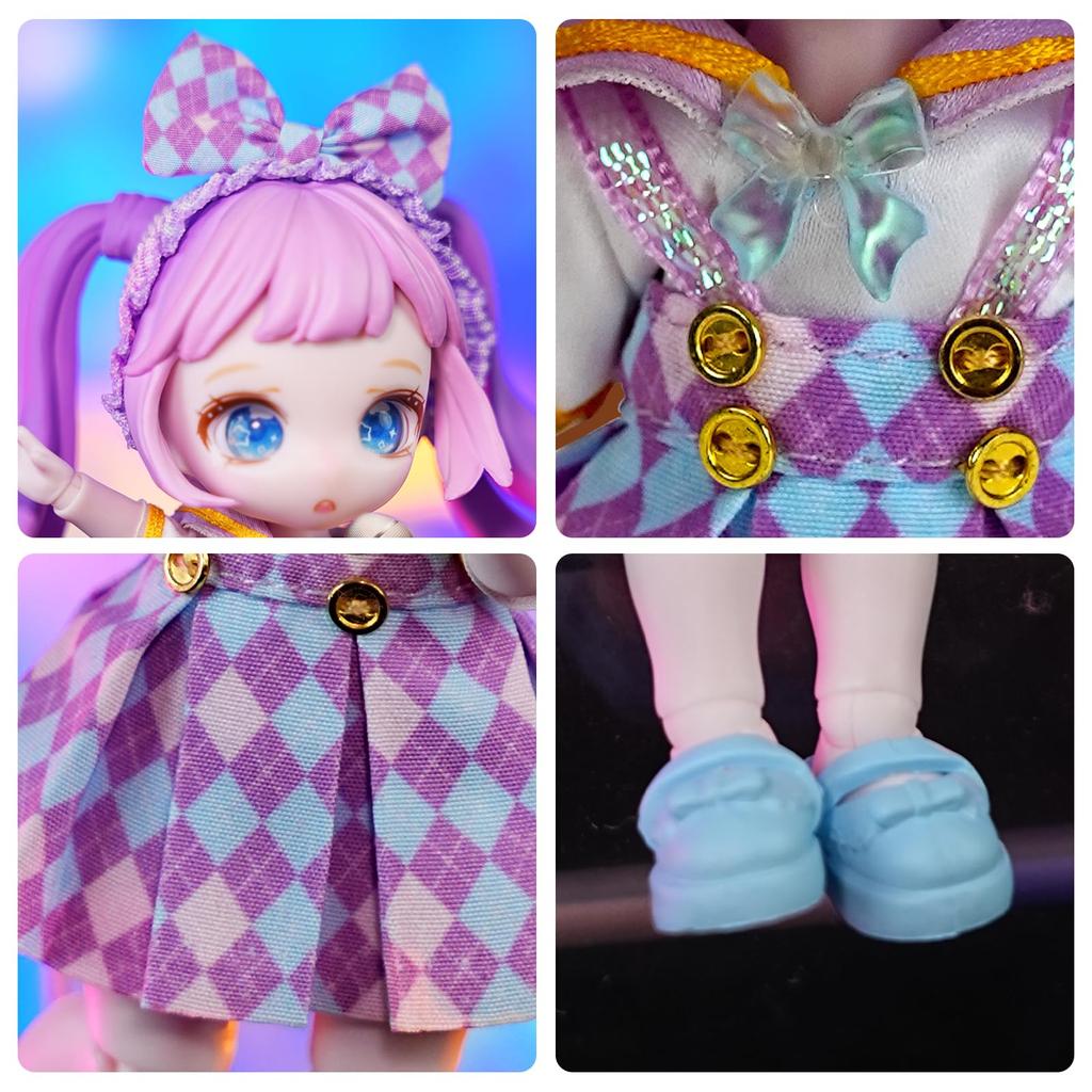 ICY Fortune Days 13cm Doll College Series Perfect for DIY Girl Dolls - Dolls, Gifts, Decorations, Exercises, Collectibles, 8+