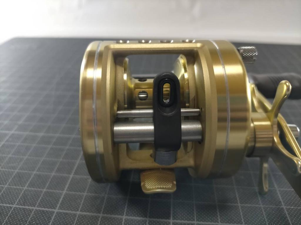 Мощная катушка Shimano Calcutta 201XT для заброса приманки RH381 FDF [Длинная ручка] Леворукая