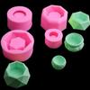 3D Handmade Creative Succulent Plant Flower Pot Silicone Mold Gypsum Cement Mini Flower Bonsai DIY Ashtray Candle Holds Molds