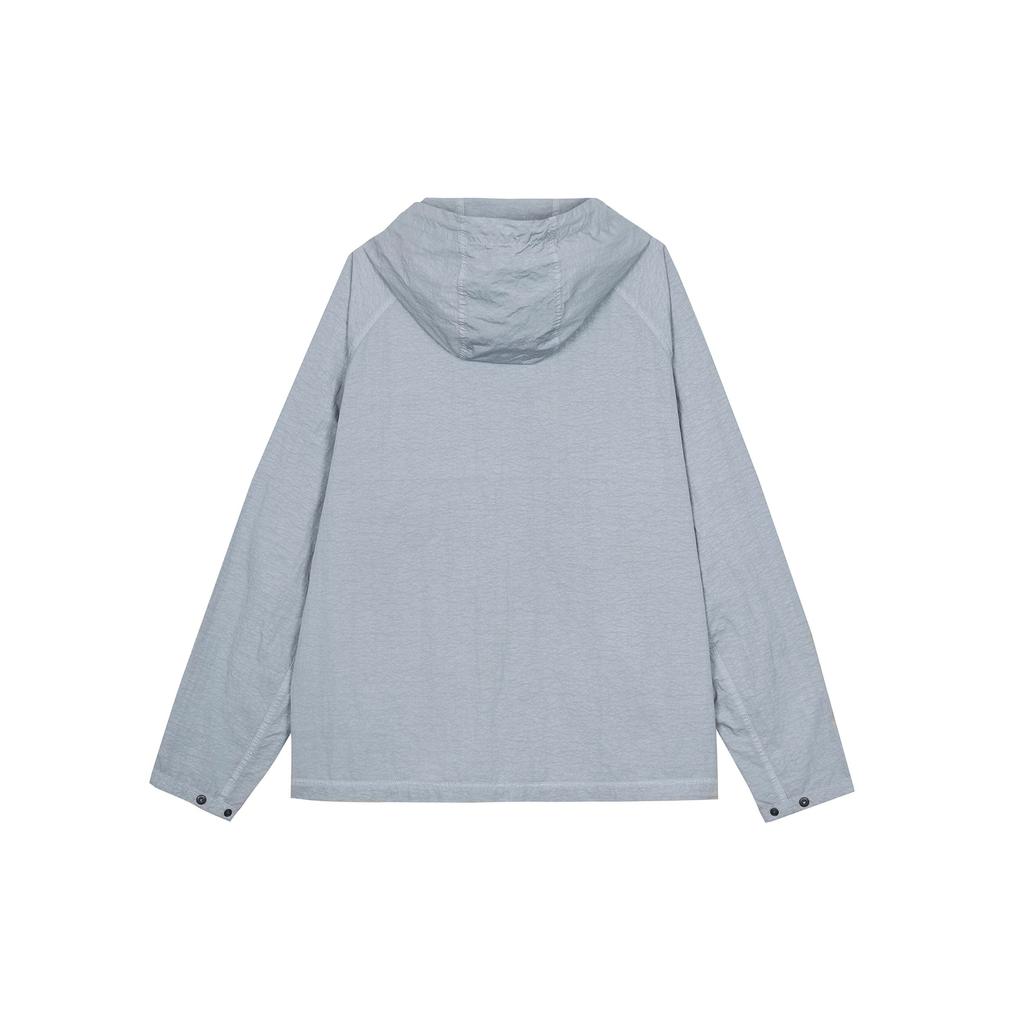 Nike Спортивная куртка Windrunner с капюшоном Мужские топы Wolf-Grey CJ4300-012