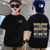 Summer Children's T-shirt Boys Casual Fashion Short Sleeved Children's Idol Clothing T-shirt
