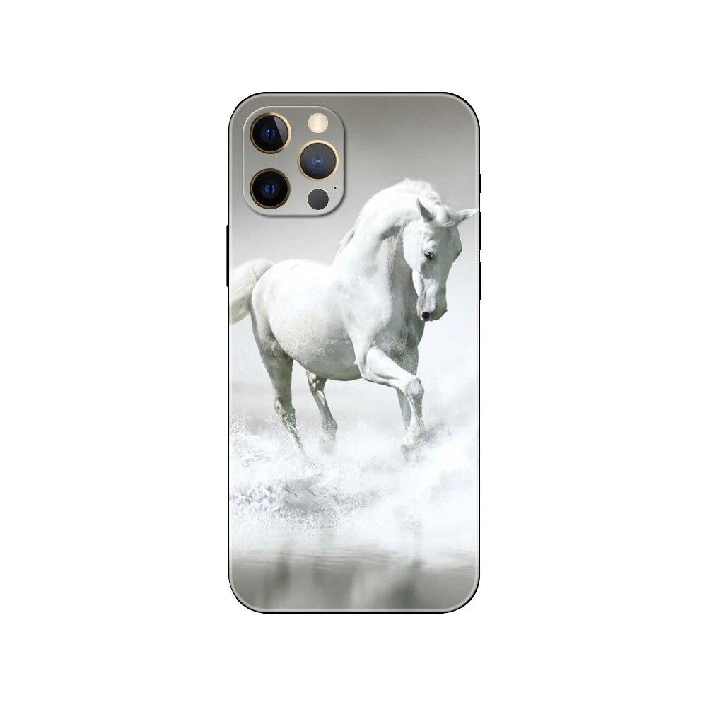 Чехол для телефона «Скачущая лошадь» для iPhone Samsung Galaxy Redmi Xiaomi Oppo OnePlus Note SA 7 8 9 10 11 12 13 14 20 21 22 23 53 54 Pro Max Plus Ultra
