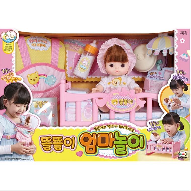 [Официальный Mimi World] Интерактивная кукла Crybaby DdolDdolE / Набор для ролевой игры DdolDdolE Мама, Корейские игрушки
