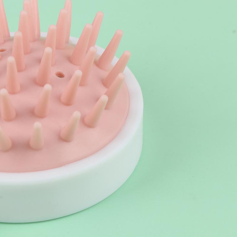 Массажная щетка для влажной и сухой кожи головы, чистка головы, шампунь для взрослых, массажная расческа