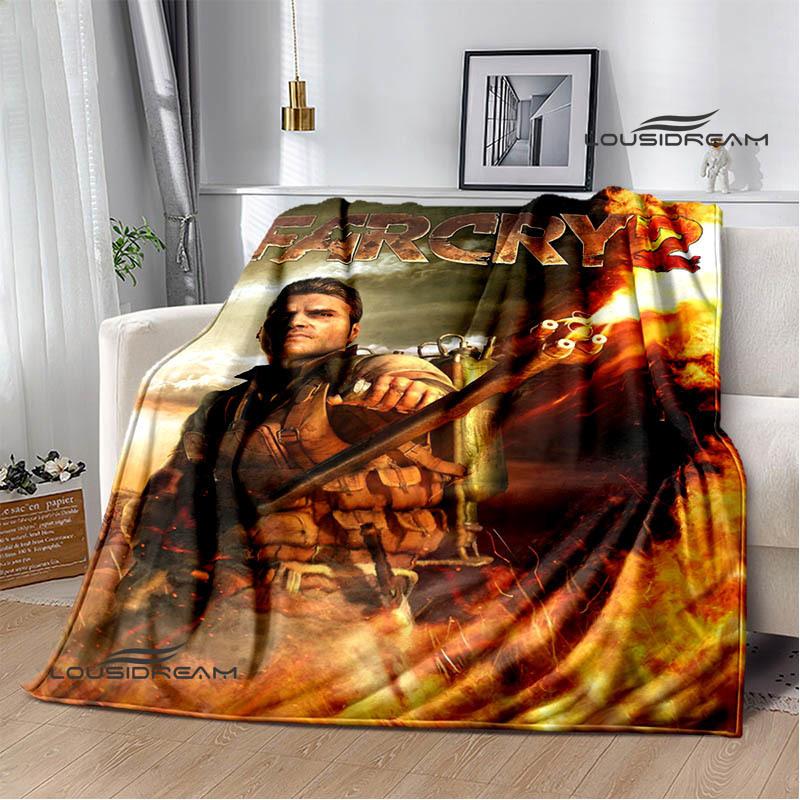 3D Игра Farcry Мультяшные напечатанные одеяла Фланелевое Теплое одеяло мягкое и удобное одеяло одеяла для пикника подарок на день рождения
