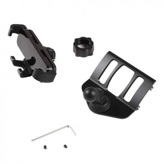 Черный сплав Крепление на воздуховод для телефона для BMW X5 F15 / X6 F16