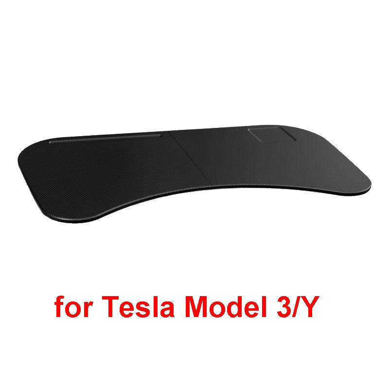 Автомобильный столик на руль для Tesla Model 3 YSX, складной поднос для еды, столик на переднее сиденье, держатель для планшета, ноутбука, телефона, аксессуары