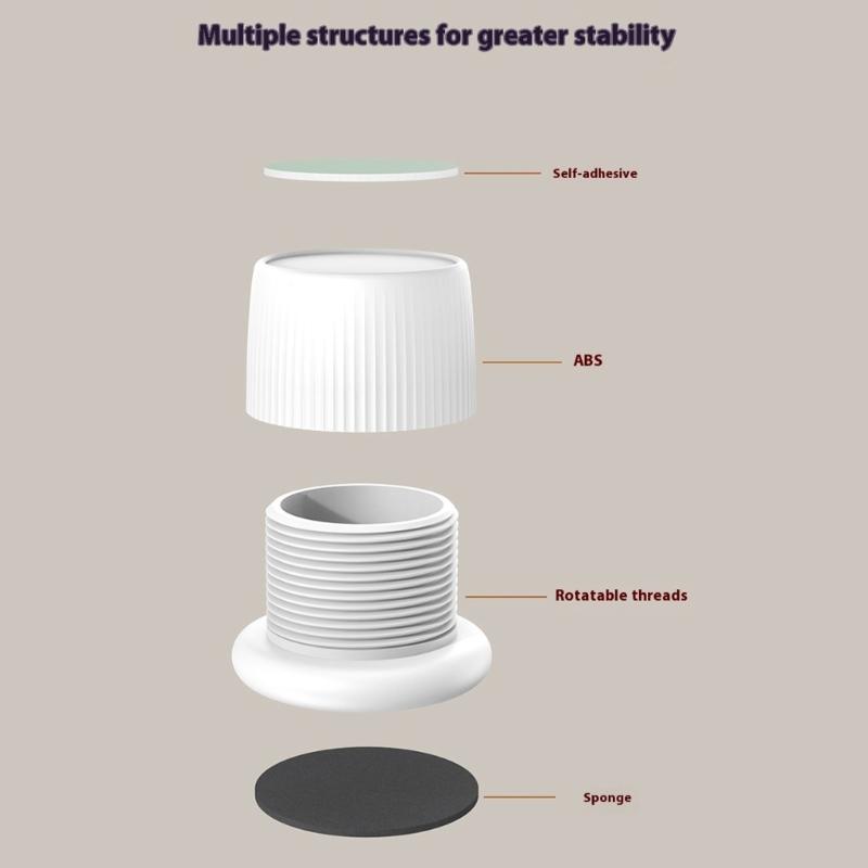 2 шт. Пластиковые выравниватели ножек мебели, регулируемые по высоте опорные подушки, подставки для мебели для неровных полов, долговечные