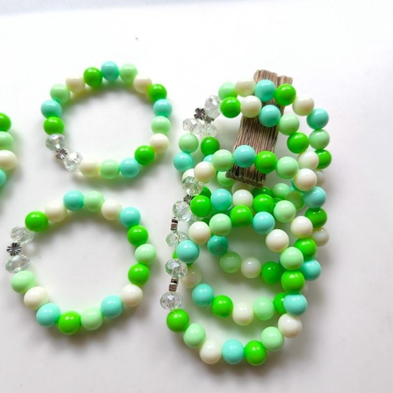 Унисекс Браслет-цепочка на руку Бусины для медитации Браслет на запястье Гладкие круглые бусины Регулируемый размер Браслеты Аксессуар для мужчин Женщин