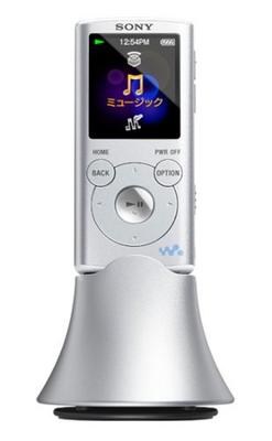 Sony Walkman серии E с [Тип памяти] Динамик, 4 ГБ, Серебристый, NW-E053K/S