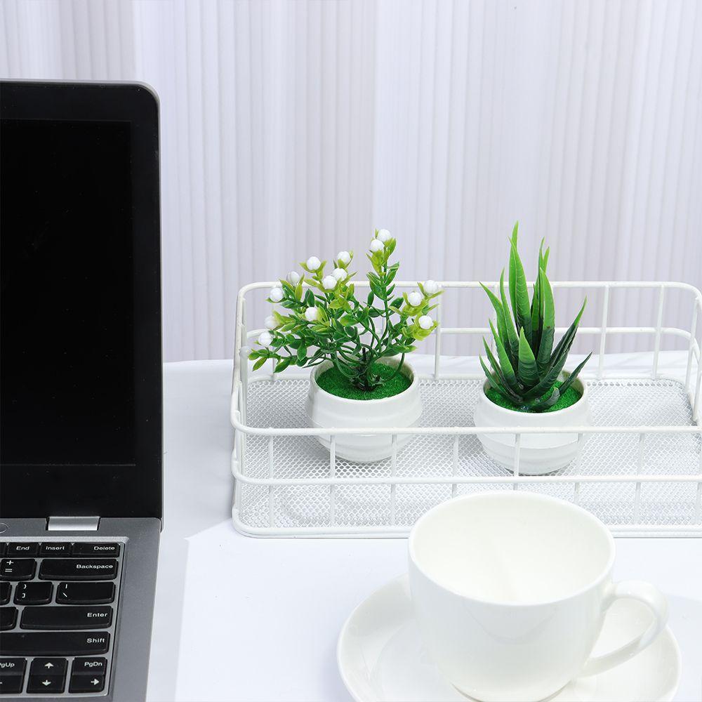 Поддельные цветы, имитация дерева, горшечные растения, офисный стол, украшения в горшках, искусственные растения алоэ, бонсай