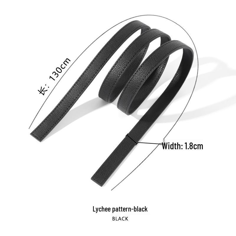 Полоски из коровьей кожи: D-63 Оригинальные DIY Аксессуары для багажа - Варианты плоского, крестообразного, личи плетения