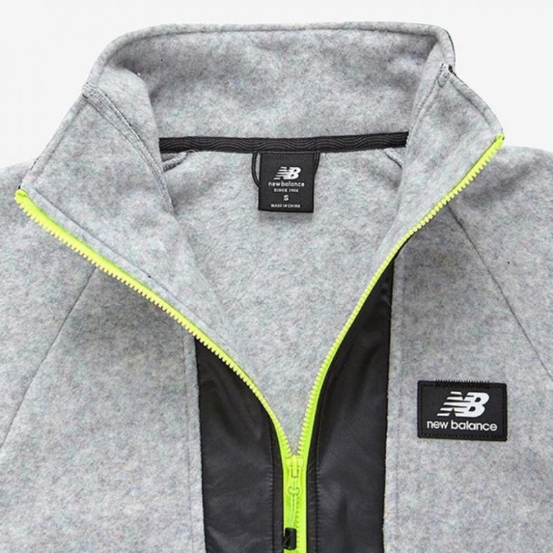 New Balance Футболка с длинным рукавом Police с полумолнией Nbncc4s012 15