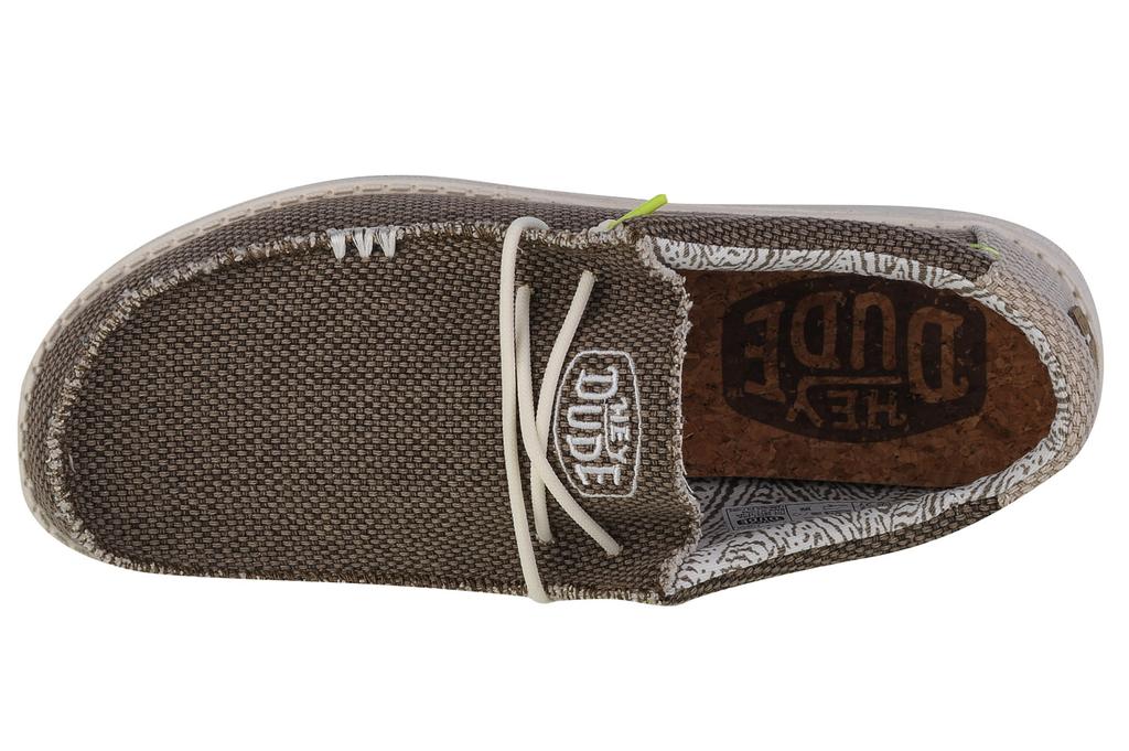 Hey Dude Wally Braided, Мужские коричневые кроссовки