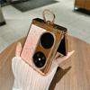 Luxury Electroplated Starry PU Leather Case Pocket 2 Pura X Foldable Phone - Shockproof Anti-Scratch Slim Cover
