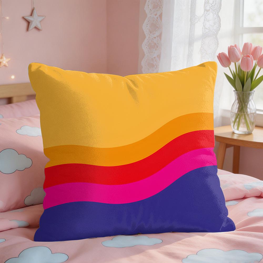 PPaulaner SSpezi Logo Cushion Cover Square Short Plush Pillow Case Living Room Sofa Home Decor Funda X