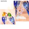 Crystal Magpie Современный минималистский стиль Украшения для дома Аксессуары для офиса Свадебный подарок Изделия ручной работы из стекла