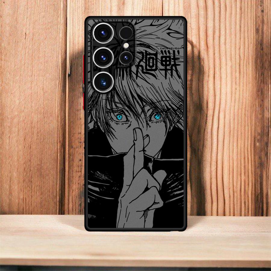 Мягкий чехол для телефона с Сукуной из Jujutsu Kaisen для Samsung Galaxy S23 FE S22 Plus S23Ultra S20 FE S22 S20 S25 S21 S25Plus S24