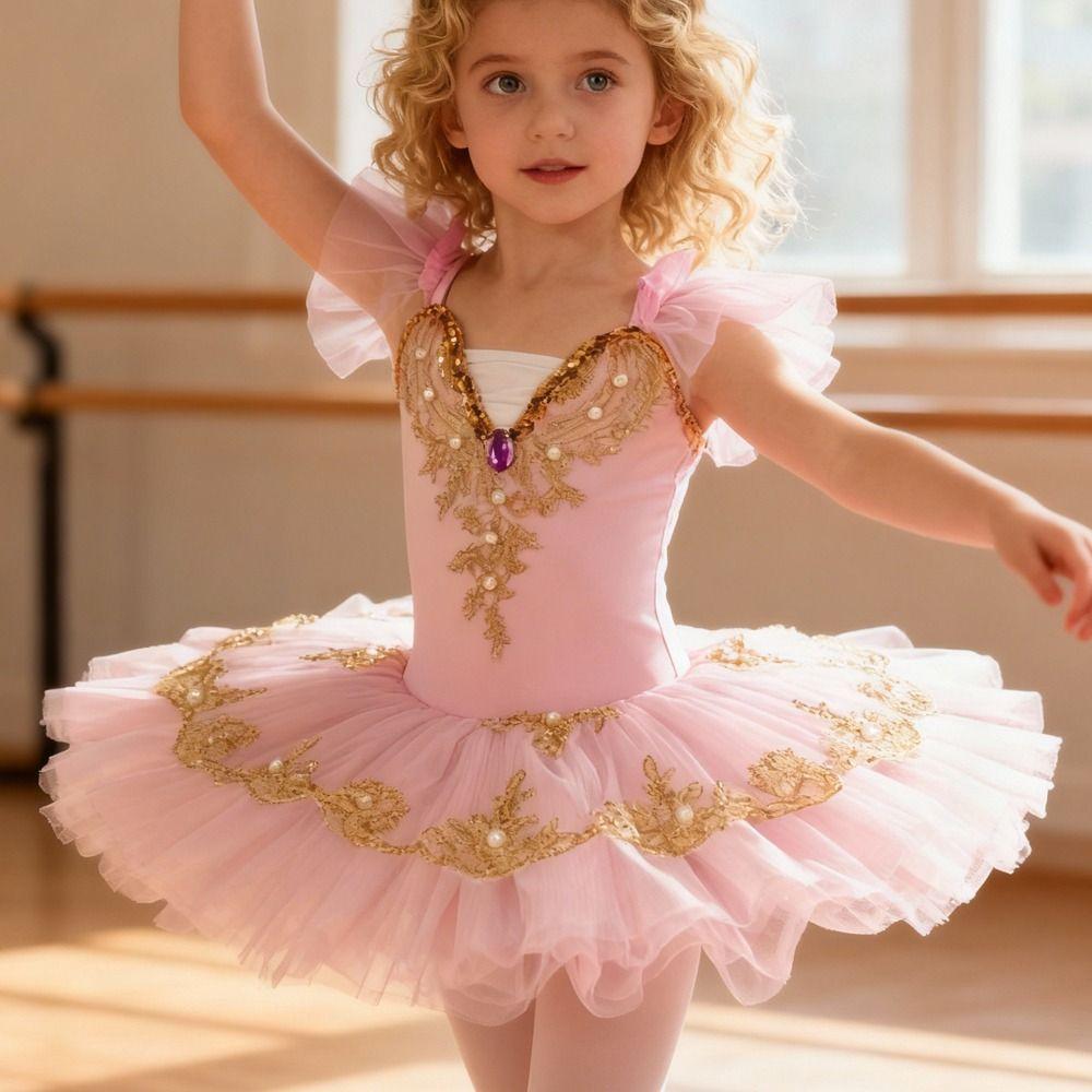 Puffy Kids Ballet Dress Modern Princess Dress Fashion Ballet Tutu Kids Girls