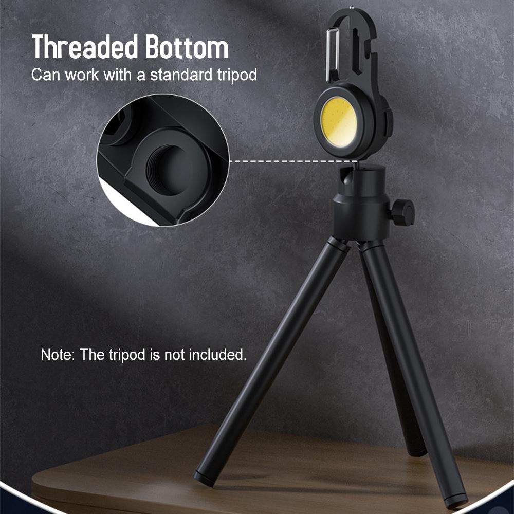 Мини-брелок-фонарик, светодиодный брелок для ключей, фонарик, вращающийся на 180 градусов, перезаряжаемый магнитный светильник