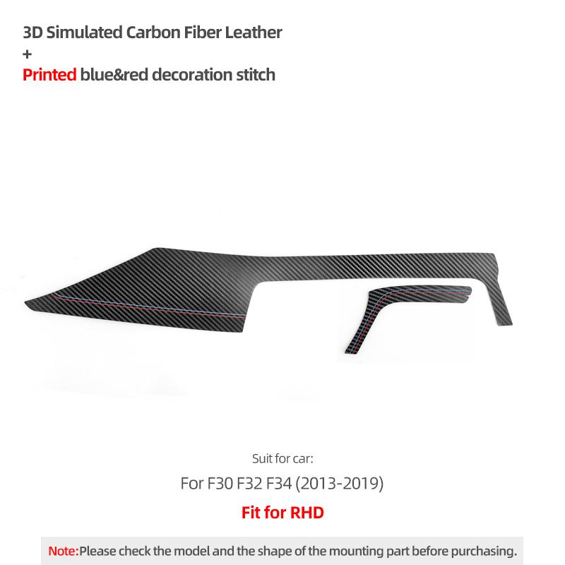 Наклейка на панель приборной панели автомобиля на центральной консоли для BMW F30 F32 F33 320i 335i 330i 3 серии 2015-автомобильные аксессуары для литья