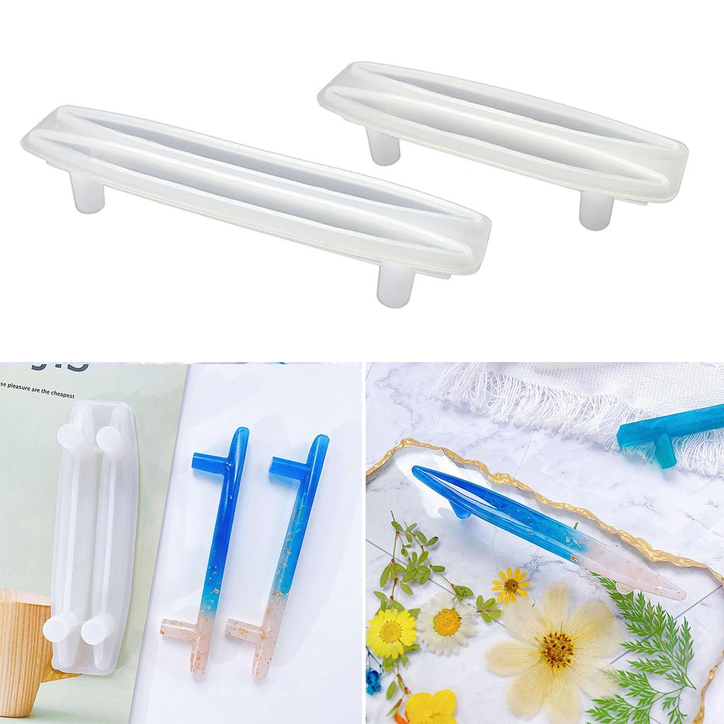 Форма для литья смолы для ручки подноса, форма из смолы для ручки подноса для подноса для сервировки, подноса для украшений, шкафа, буфета