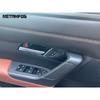 For Mazda CX-50 CX50  2024 2025 2026 Carbon Fiber ide Door Handle Bowl Panel Cover Trim Sticker Interior Accessories