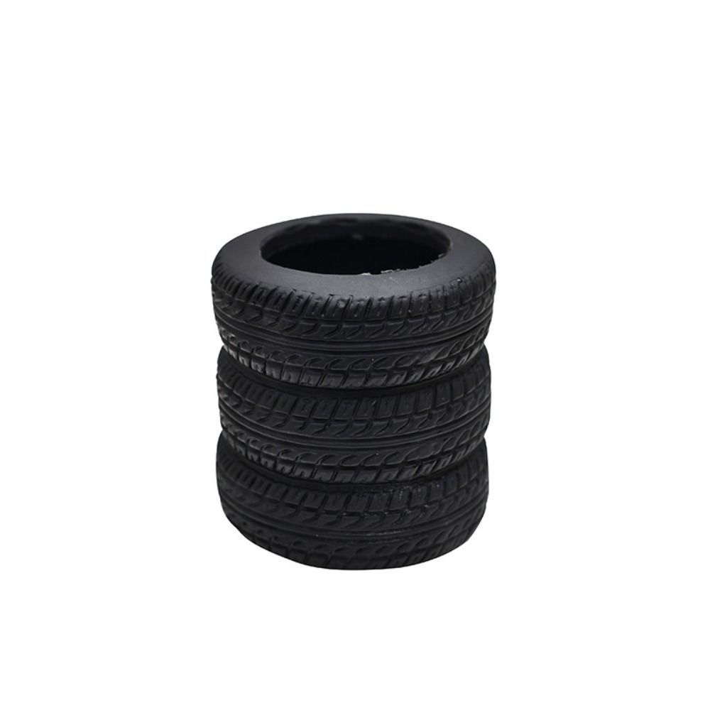 Tire-Shaped Desktop Organizer Multifunctional Desk Storage Ornament Makeup Brush Holder Car Lovers