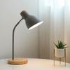 Nordic Modern Simple Wooden Настольная лампа для спальни, ночник, креативный стол для чтения, защита глаз, шланг, настольная лампа