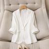 Stylish Casual Blazer Jacket for Women Perfect for Spring and Fall Seasons