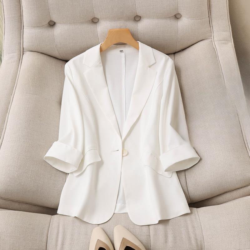Stylish Casual Blazer Jacket for Women Perfect for Spring and Fall Seasons