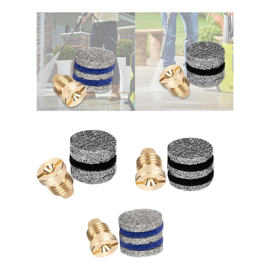 Foam Maker Directly Replace for Bubble Nozzle Lance Foam Lance Filter Mesh Gauze Filter Utility Professional Spare Parts