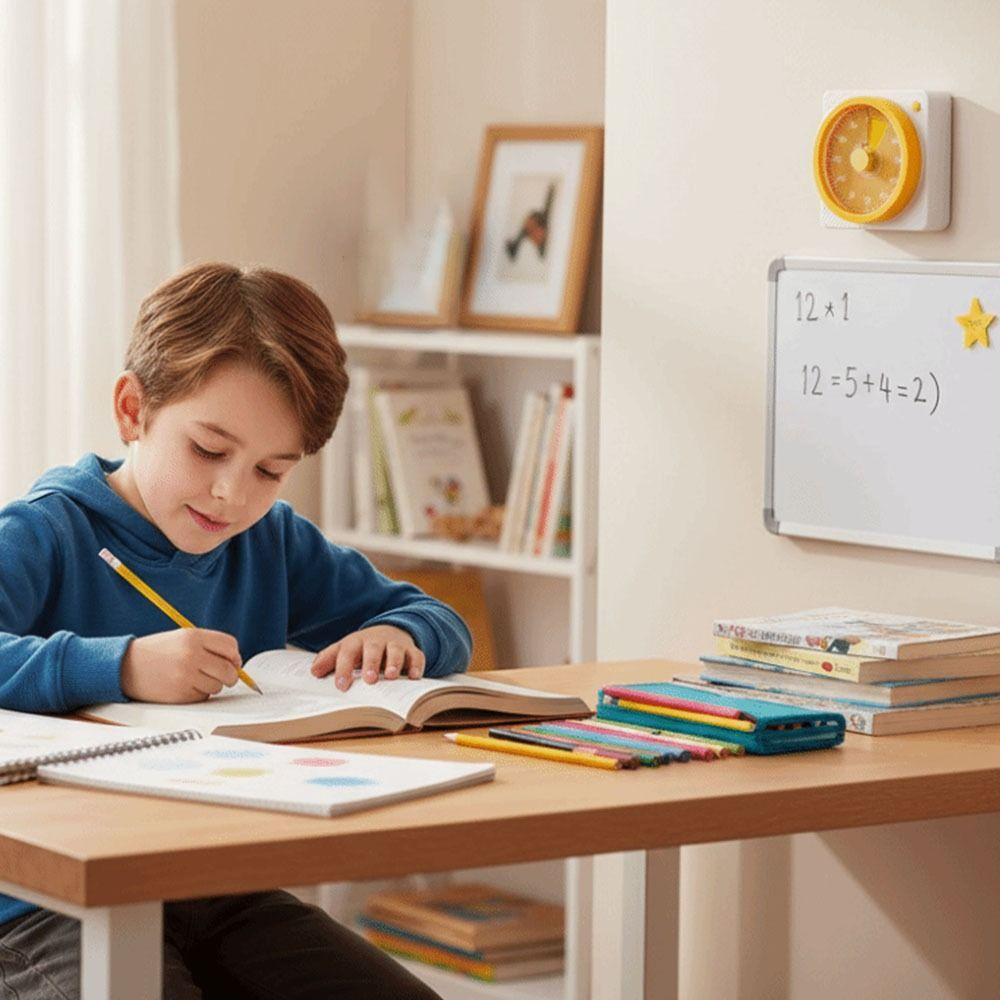 Magnetic Mechanical Visual Timer Self-discipline Countdown Alarm Clock Kitchen Timer  Kitchen Use