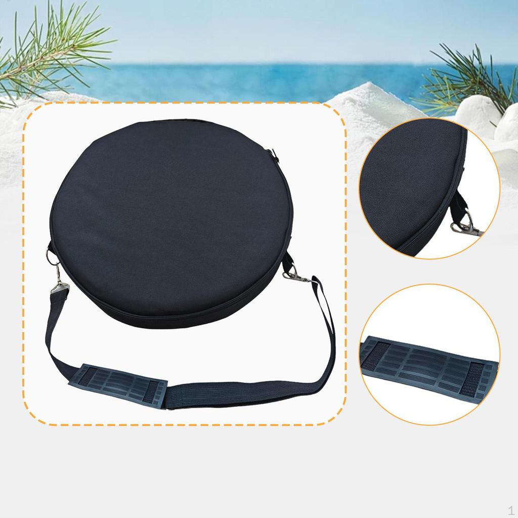Sea Drum Bag Carrying Case Lightweight Shoulder Handbag for Birthday Gift Trip Performance