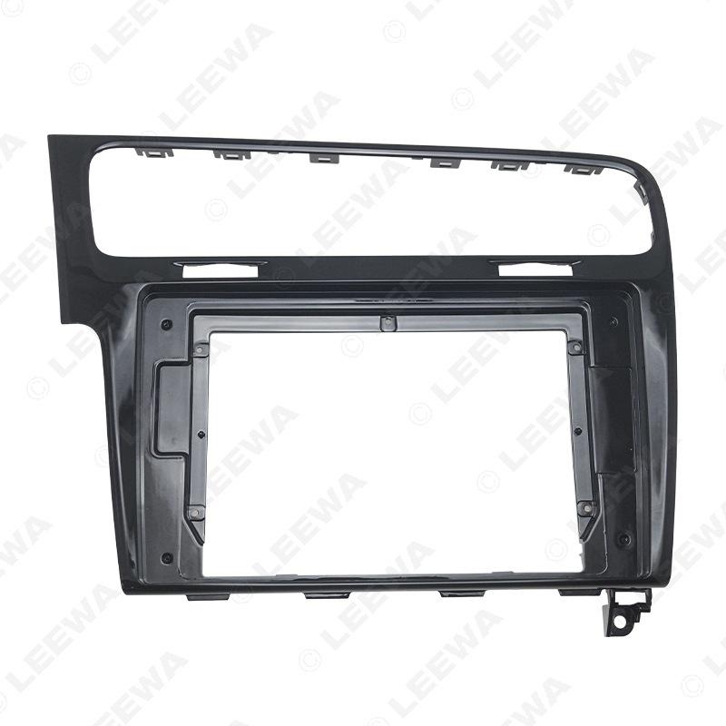 Фольксваген Гольф 7 (2014-2017) 10.1" Навигационный комплект Android, Панель с рамкой матовый серебристый/глянцевый черный