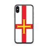 Coque iPhone - Guernesey - Drapeau - Souple - Multicolore - Design Fin Et Léger