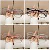 4 PCS Anti Blue Light Blocking Glasses Clear Anti Radiation Glasses Replaceable Lens for Women/Men