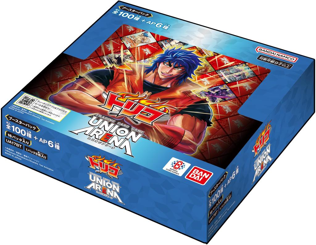 BANDAI UNION ARENA Booster Pack Toriko 16 упаковок [UA17BT] (BOX)