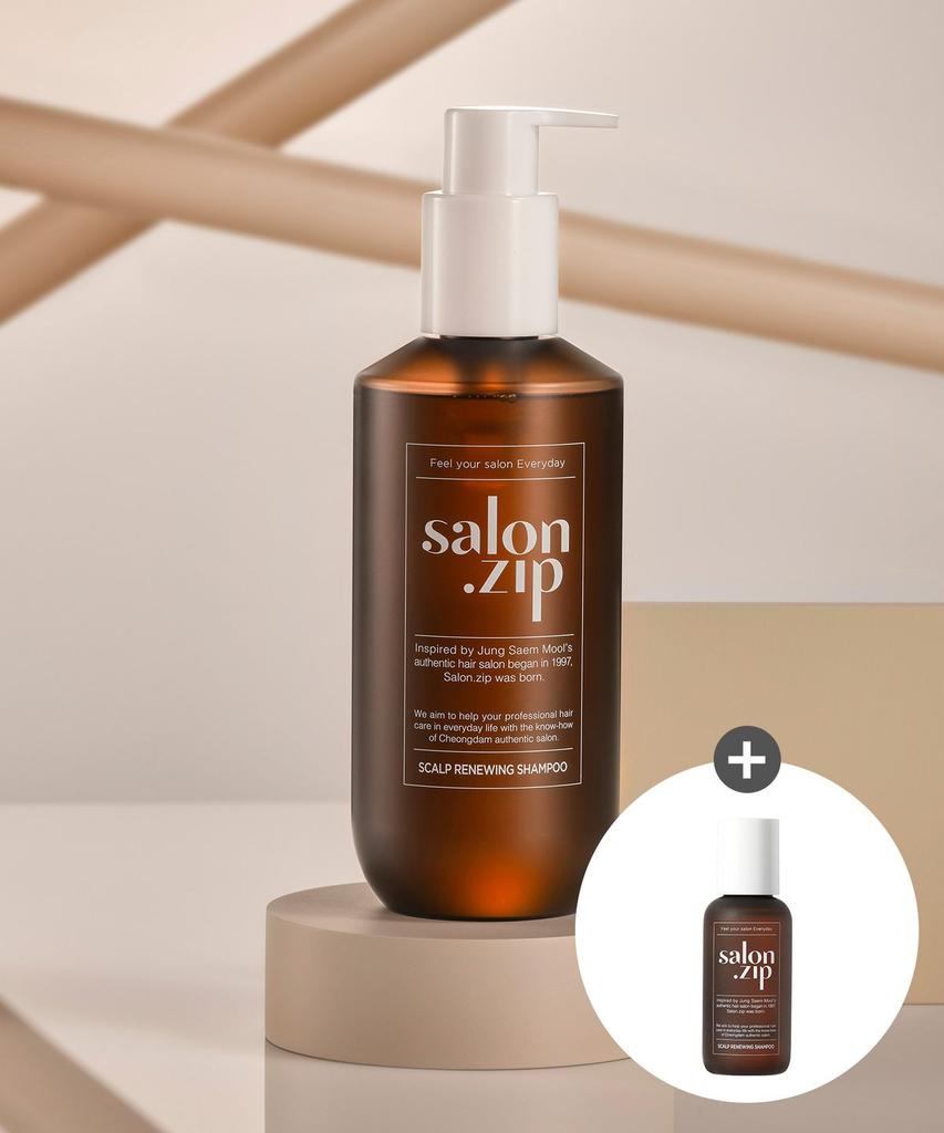 Salonzip Шампунь для обновления кожи головы 400 г (Подарок: Шампунь для кожи головы 50 г)