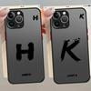 Чехол для iPhone 17 Pro Max 16 Plus 11 Air 14 15 XS XR 7 8 SE 13 Mini 12 Funda Задняя крышка телефона Счастливая буква
