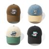 New Vintage Letter NICE Embroidered Hip Hop Baseball Cap Kids Couple Street Trend Versatile Cap