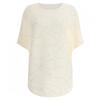 Shop   Women Cubic Pattern Loose Boat Neck Knit Tee Summer 7 Sleeve Gg Wkn 11921